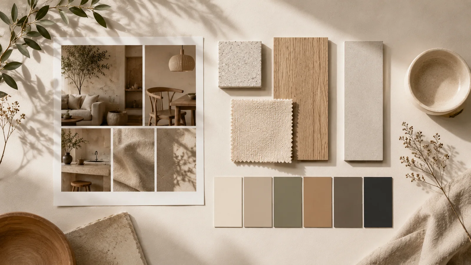 Paleta de materiales, colores y texturas · proceso AG